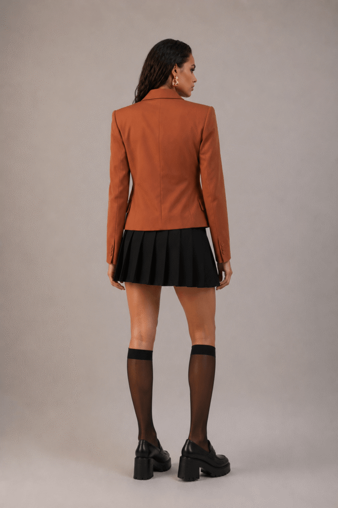Jacket Lilac Soft Orange