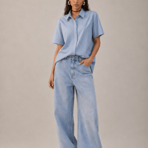 Shirt Code Light Blue Stripes